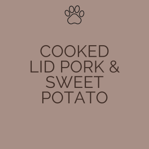🐖 Cooked LID Pork & Sweet Potato Recipe