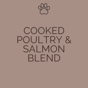 🐔 Cooked Poultry & Salmon Blend Recipe
