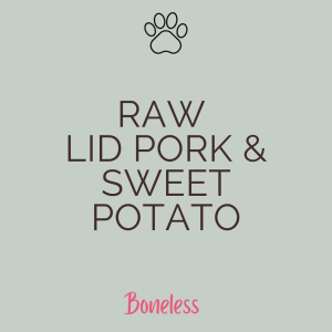 🐖 Raw LID Pork & Sweet Potato Recipe