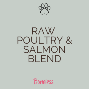 🦆 Raw Poultry and Salmon Blend Recipe