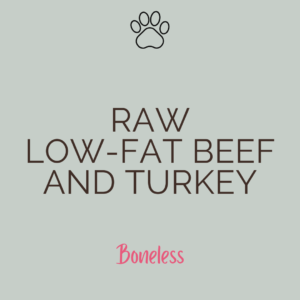 🥩Raw Low Fat Beef & Turkey
